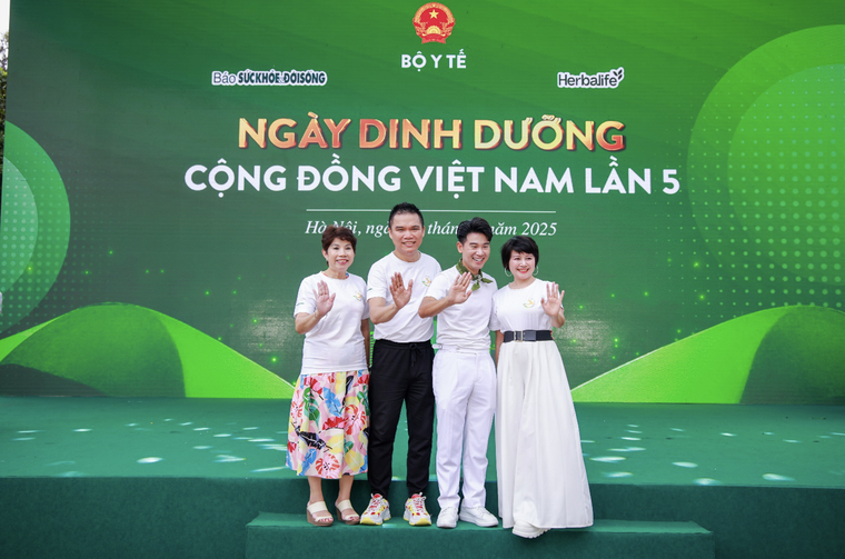 Herbalife Việt Nam đồng hành tổ chức “Ngày Dinh Dưỡng Cộng Đồng Việt Nam” lần 5 tại Hà Nội ảnh 4