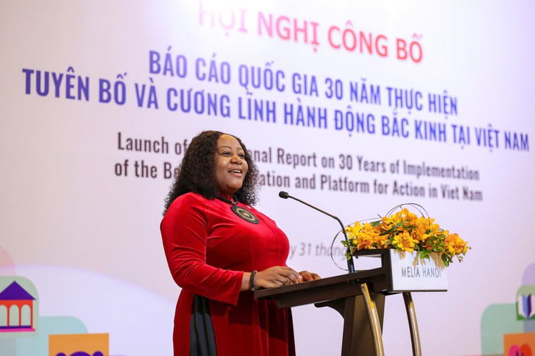 Việt Nam công bố Báo cáo quốc gia về 30 năm thực hiện Tuyên bố và Cương lĩnh Hành động Bắc Kinh ảnh 2
