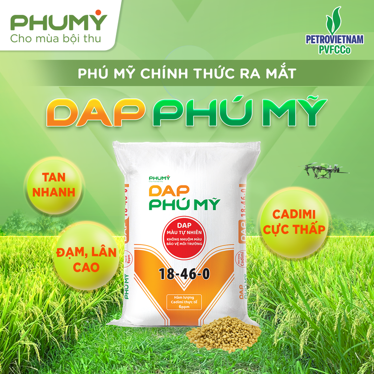 PVFCCo – Phú Mỹ chính thức ra mắt DAP Phú Mỹ, mở rộng danh mục sản phẩm và cung ứng nguồn phân bón chất lượng cao cho thị trường ảnh 2