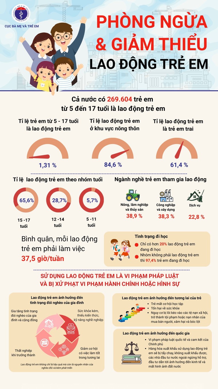 Lao động trẻ em: Những con số đáng báo động và hệ lụy lâu dài ảnh 1