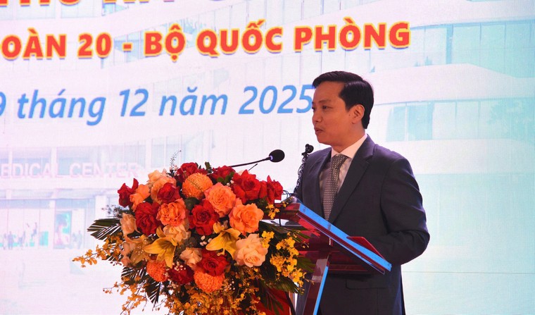 Đại tướng Phan Văn Giang dự Lễ khởi công dự án Trung tâm y tế Bảo Lạc, tỉnh Cao Bằng ảnh 2