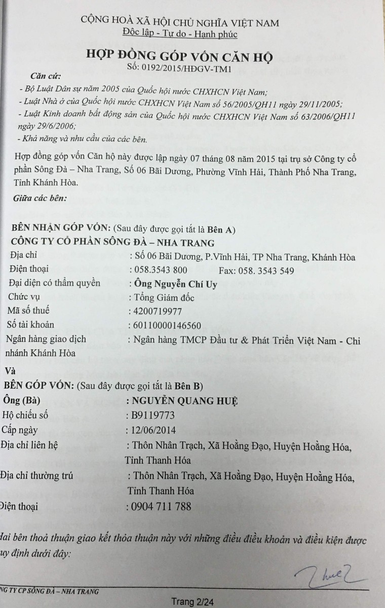 Dự án Butterfly Tower (Nha Trang): Bị tố sai phạm và nghi án đã chuyển nhượng? ảnh 1