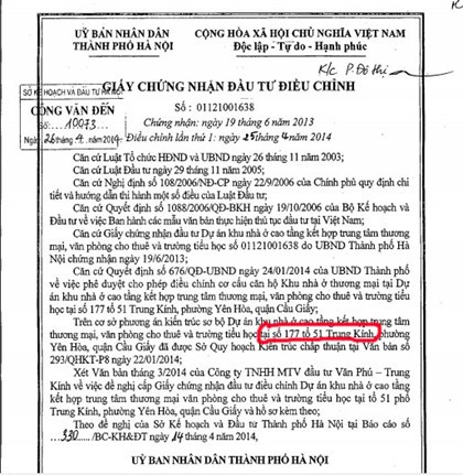 Văn Phú Invest bị tố “treo đầu dê bán thịt chó”? (*) ảnh 2