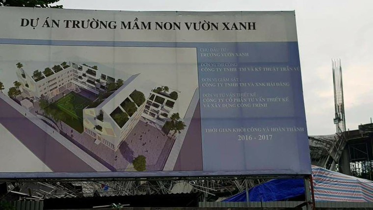 Tin mới vụ sập trường Mầm non ở Hà Nội ảnh 1