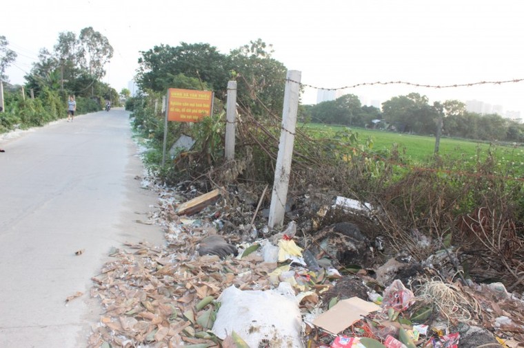 Rác “bủa vây” làng Triều Khúc ảnh 1