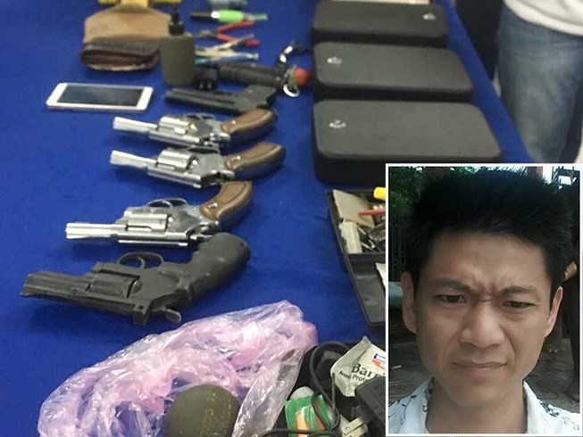 Thót tim khi bắt kẻ thủ lựu đạn trên xe khách ảnh 1