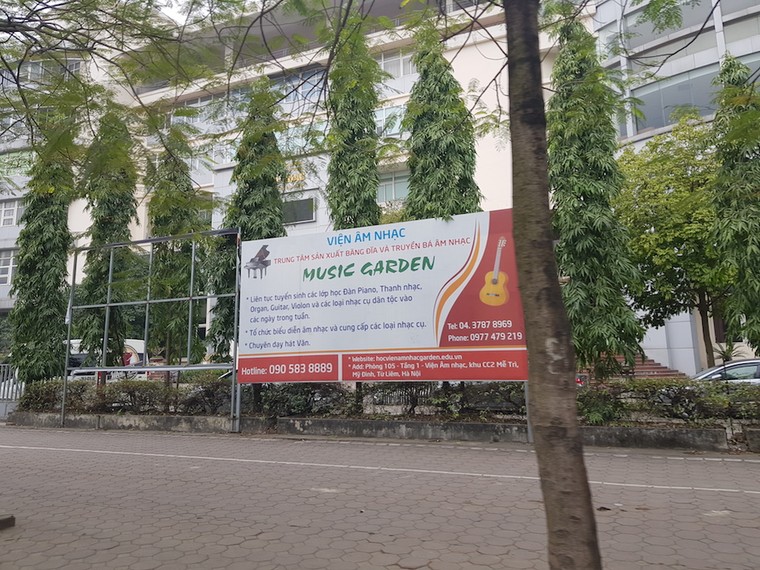 Nhà hàng bủa vây Viện âm nhạc Quốc gia: Khó xử lý? ảnh 1