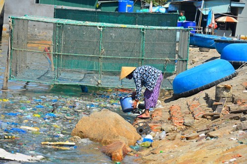 Khánh Hòa: 'Đảo Ngọc' Bình Ba... ngập rác ảnh 5