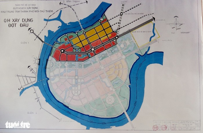 Ông Võ Viết Thanh công bố 13 bản đồ quy hoạch Thủ Thiêm 1/5000 ảnh 4