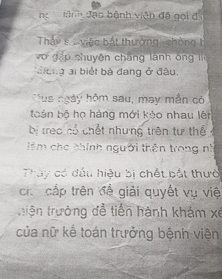 Vụ khai quật tử thi sau 6 năm treo cổ: Lời nói nghẹn lòng của người mẹ già ảnh 2