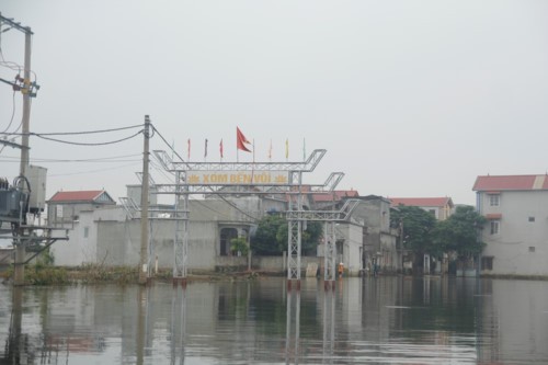 'Rốn lũ' Quốc Oai (Hà Nội): Sau nước ngập là nỗi lo dịch bệnh ảnh 2