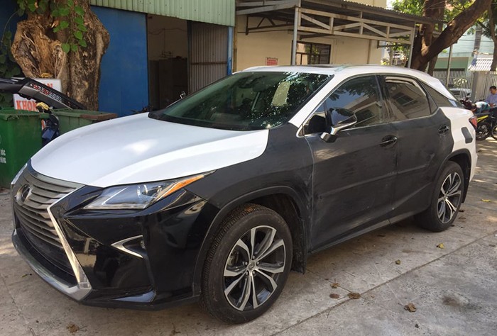 Chân tướng nhóm trộm xe Lexus ở Đà Nẵng, đưa ra Nam Định đổi màu sơn ​ ảnh 1