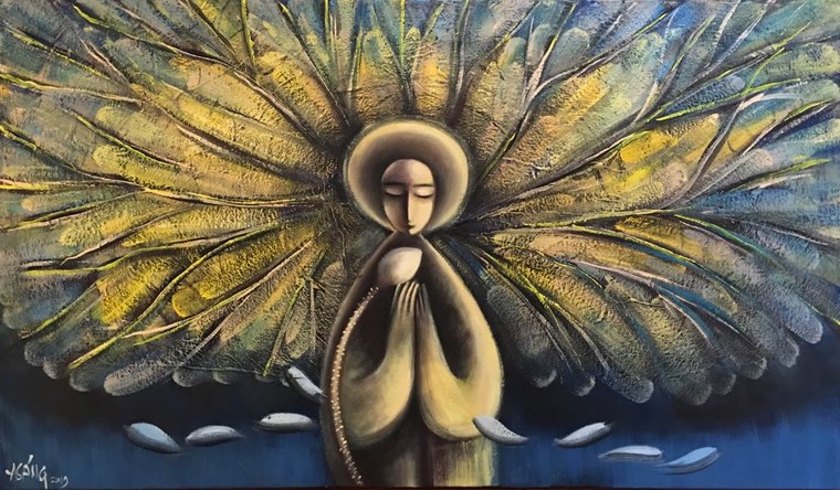 Hoạ sĩ Hoàng A Sáng: Được vẽ mỗi ngày là một ân huệ, sự may mắn của cuộc sống ban tặng ảnh 2