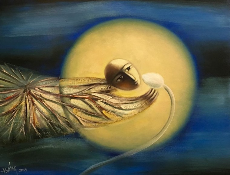 Hoạ sĩ Hoàng A Sáng: Được vẽ mỗi ngày là một ân huệ, sự may mắn của cuộc sống ban tặng ảnh 3