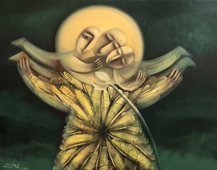 Hoạ sĩ Hoàng A Sáng: Được vẽ mỗi ngày là một ân huệ, sự may mắn của cuộc sống ban tặng ảnh 6