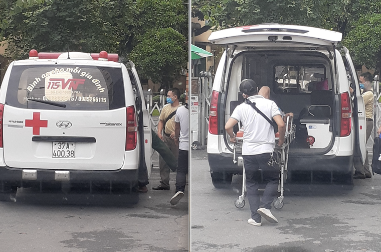 Bảo vệ tiếp tay cho ‘xe cấp cứu dù’ lộng hành ở bệnh viện Việt Đức? ảnh 2