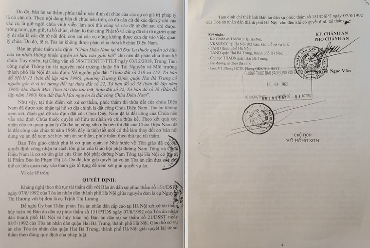 Quận Hai Bà Trưng: Nhiều bất cập trong việc bồi thường giải phóng mặt bằng tại chùa Diệu Nam ảnh 3