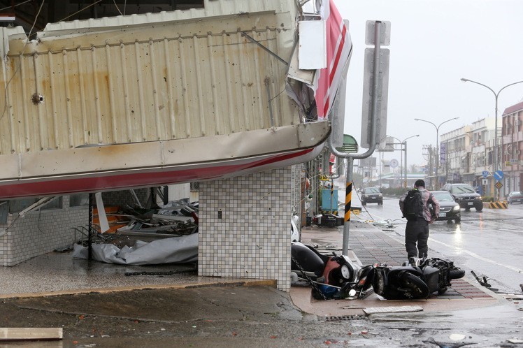 Siêu bão Meranti đổ bộ, Đài Loan tan hoang ảnh 5