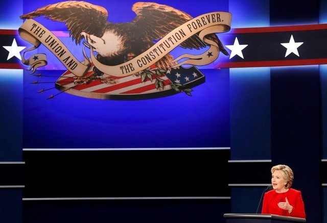 100 triệu lượt người xem Trump đấu khẩu với Clinton ảnh 9