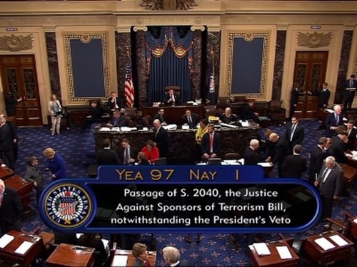 Nỗi hối hận của các nghị sĩ Mỹ bác quyền phủ quyết luật 11/9 của Obama ảnh 2