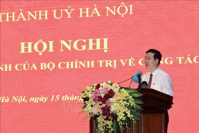 Đồng chí Trần Sỹ Thanh được phân công làm Phó Bí thư Thành ủy Hà Nội ảnh 2