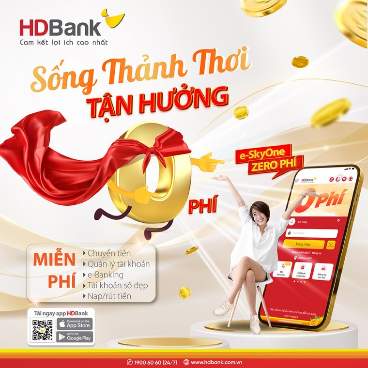 HDBank tiếp tục khuấy động làn sóng miễn 100% phí giao dịch ảnh 1
