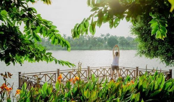 Những mảng rừng xanh vun đắp tâm hồn tại KĐT Ecopark ảnh 6