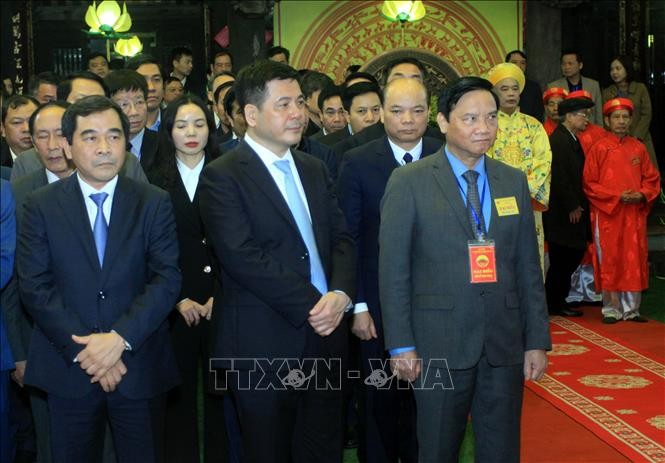 Khai mạc Lễ hội Đền Trần Thái Bình năm 2023 ảnh 1