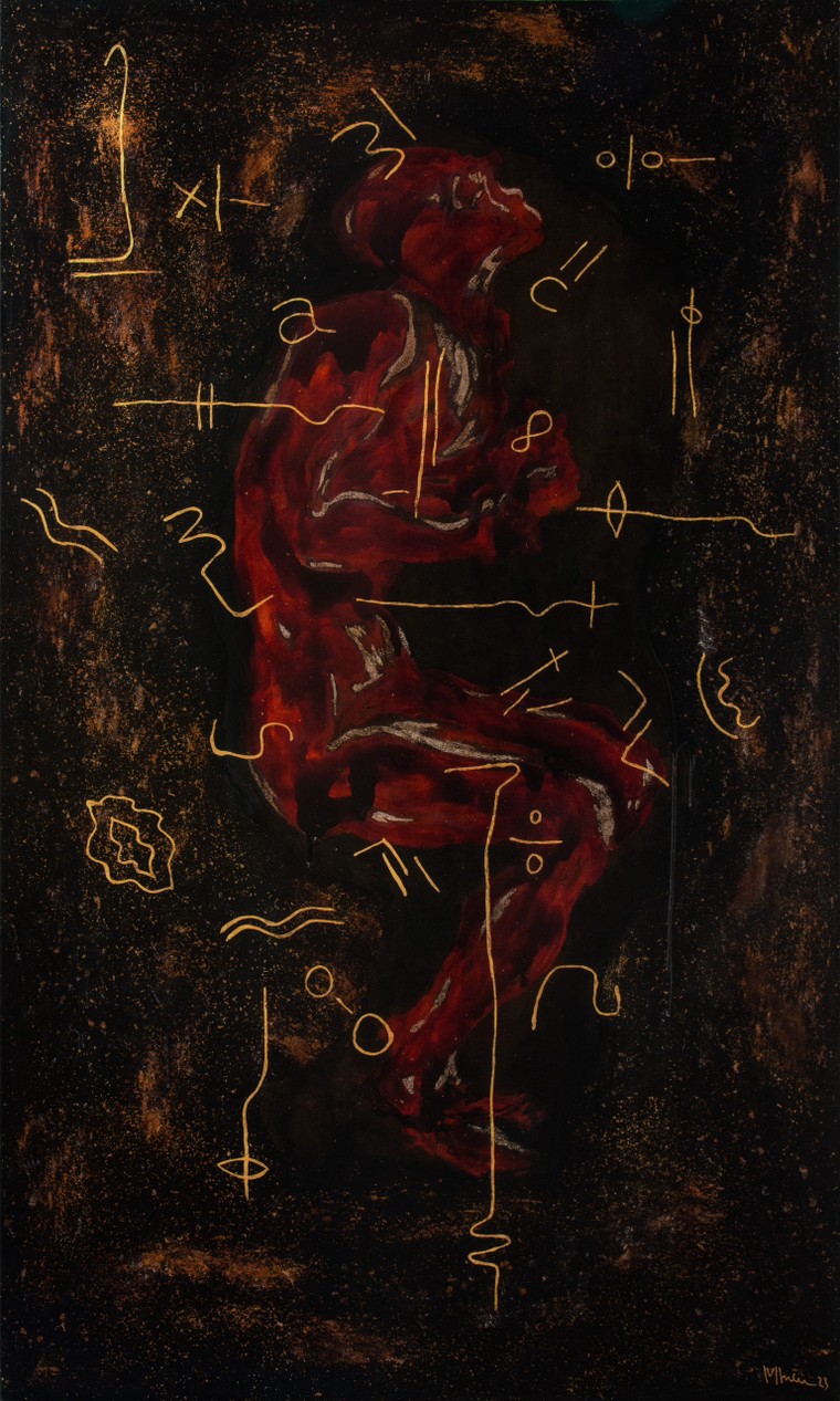 Họa sĩ Nguyễn Minh Hiếu ra mắt triển lãm cá nhân đầu tiên ảnh 7