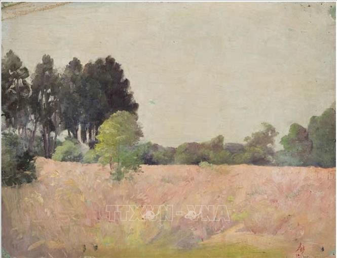 Pháp: Đấu giá 19 bức tranh của vua Hàm Nghi ảnh 1