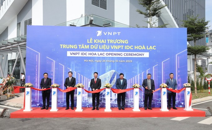 Khai trương Trung tâm dữ liệu VNPT IDC Hòa Lạc ảnh 1