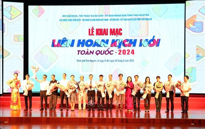 Khai mạc Liên hoan Kịch nói toàn quốc năm 2024 ảnh 2