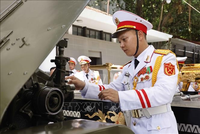 Sẵn sàng cho Lễ truy điệu và đưa tang Tổng Bí thư Nguyễn Phú Trọng ảnh 2