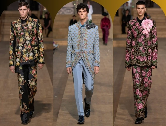 Di sản thủ công Sardinia trở thành điểm nhấn tại show diễn của Dolce & Gabbana ảnh 1