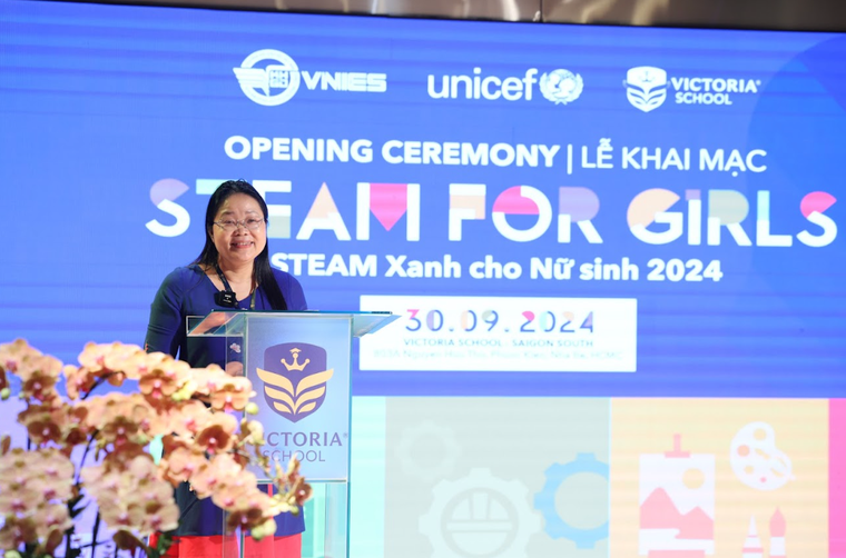 Các thí sinh "STEAM for Girls" sẵn sàng cho hành trình khám phá và sáng tạo ảnh 4