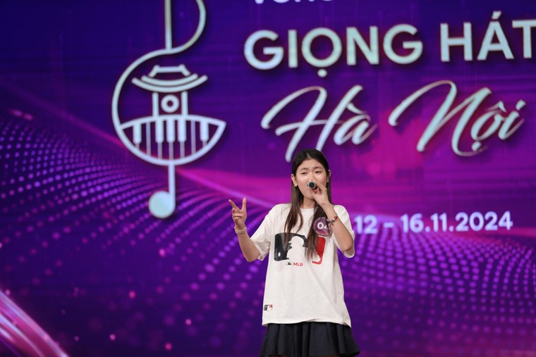 Khi đam mê thăng hoa tại vòng Sơ tuyển Cuộc thi Giọng hát hay Hà Nội 2024 ảnh 3