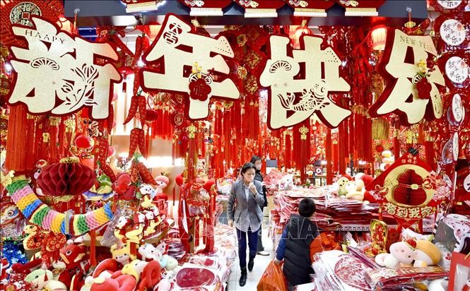 Không khí chào đón năm mới tại châu Á ảnh 1