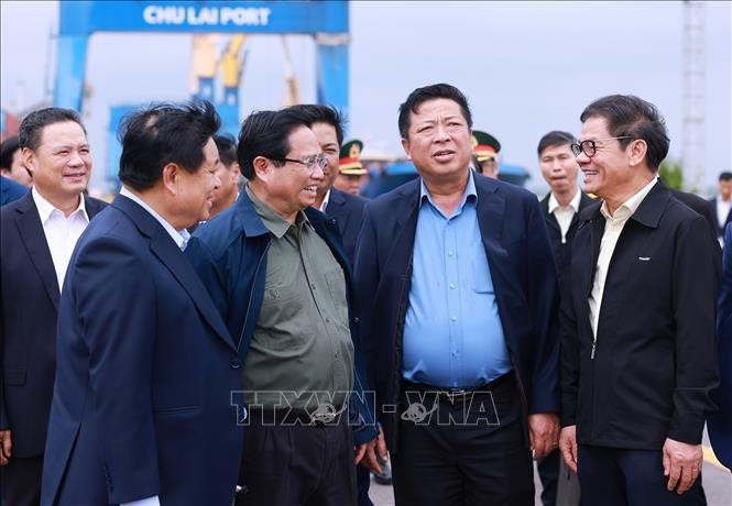 Thủ tướng khảo sát tình hình sản xuất, kinh doanh tại Quảng Nam ảnh 6