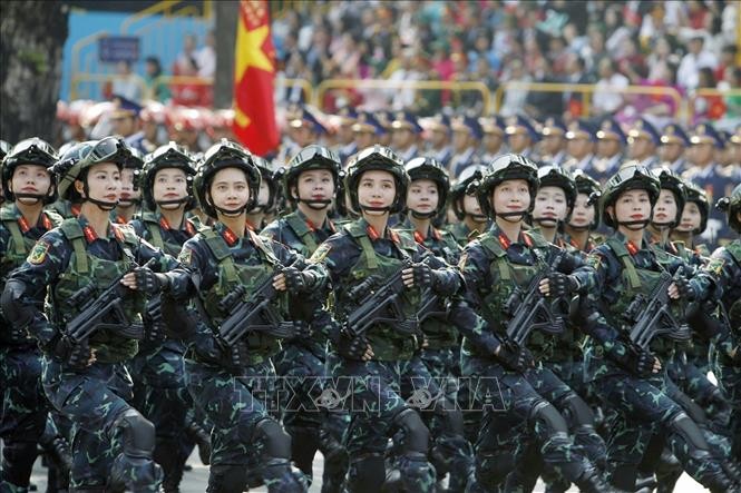 Lễ diễu binh, diễu hành kỷ niệm 50 năm Ngày Giải phóng miền Nam, thống nhất đất nước ảnh 14