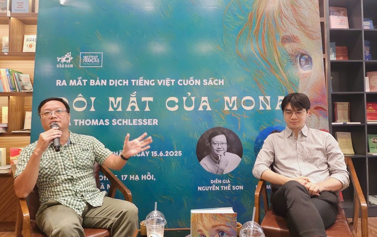 Đôi mắt của Mona - Bản giao hòa giữa văn chương và hội họa ảnh 1