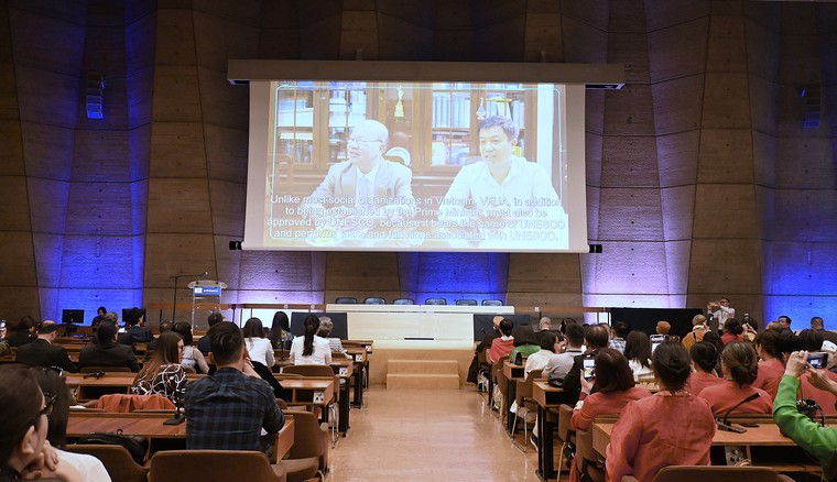 Liên hiệp các Hội UNESCO Việt Nam tổ chức thành công hội nghị quốc tế tại Paris ảnh 1