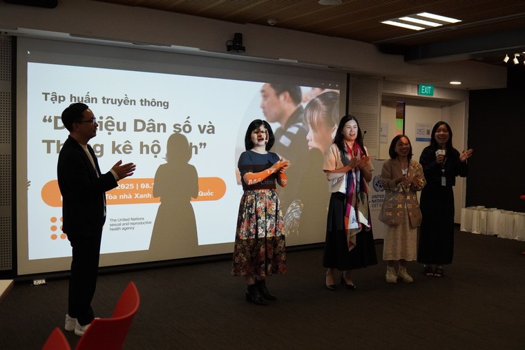 UNFPA tập huấn nâng cao năng lực truyền thông về dữ liệu dân số ảnh 4