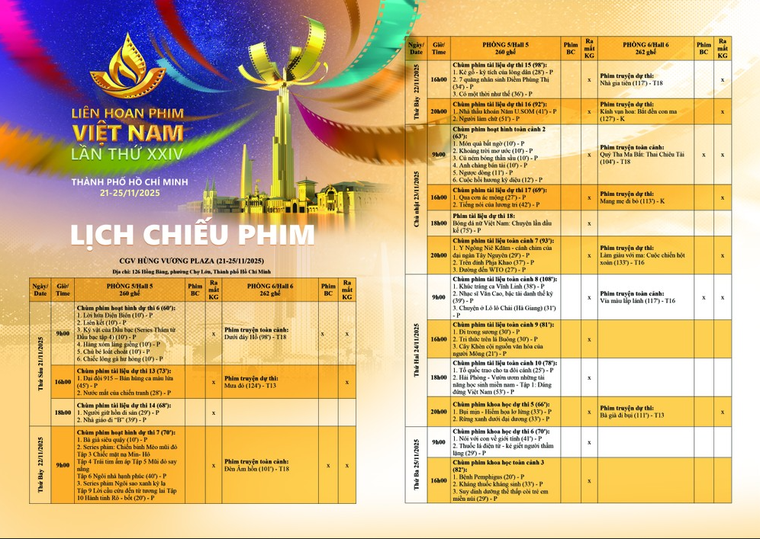 Liên hoan phim Việt Nam lần thứ XXIV phát vé xem phim miễn phí cho khán giả ảnh 2