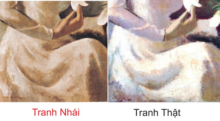 Sách Dấu ấn 100 năm Trường Đại học Mỹ thuật Việt Nam tiếp tục in “tranh nhái” kiệt tác của họa sĩ Tô Ngọc Vân? ảnh 9