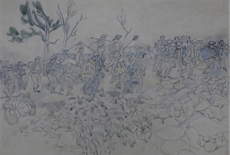 Nhìn lại di sản của họa sĩ, liệt sĩ Tô Ngọc Vân qua trưng bày chuyên đề đặc biệt ảnh 4