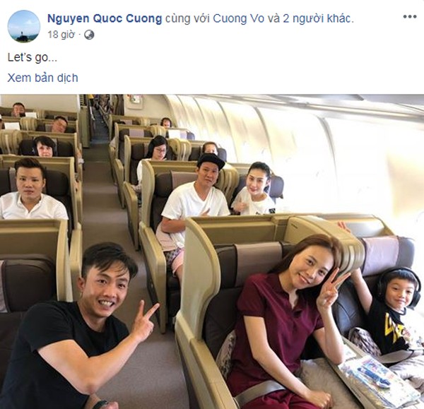 Cường Đô La lần đầu công khai hình ảnh đưa bạn gái và con trai đi du lịch ảnh 1