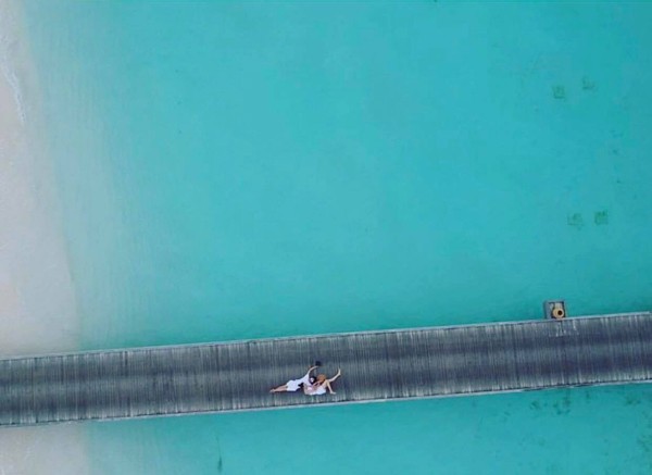 Cường Đô La khoe ảnh tình tứ cùng Đàm Thu Trang tại Maldives ảnh 2