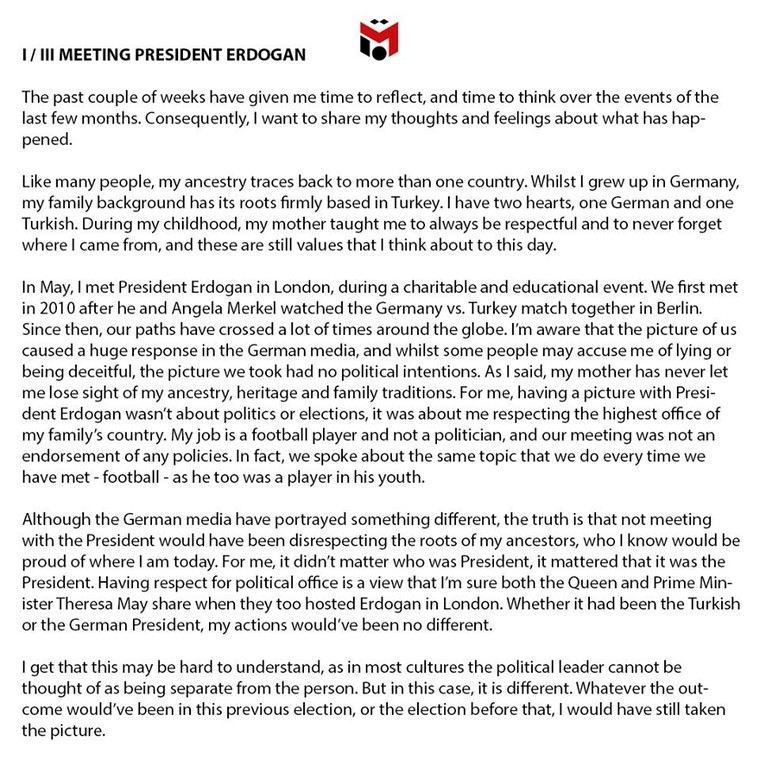 Giã từ đội tuyển quốc gia Đức, Ozil được nhiều người ủng hộ ảnh 2