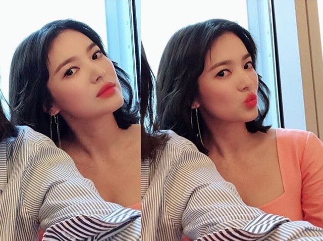 Song Hye Kyo xinh đẹp như gái chưa chồng tại Hồng Kông ảnh 4