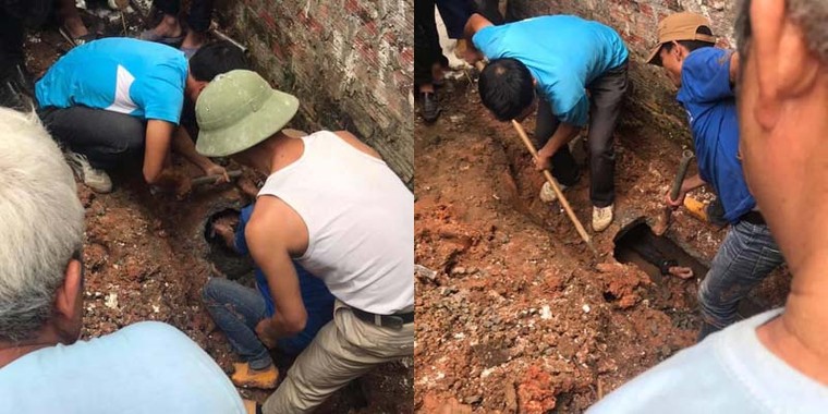 Nam thanh niên mắc kẹt trong cống nước thải gần 1 ngày ảnh 1